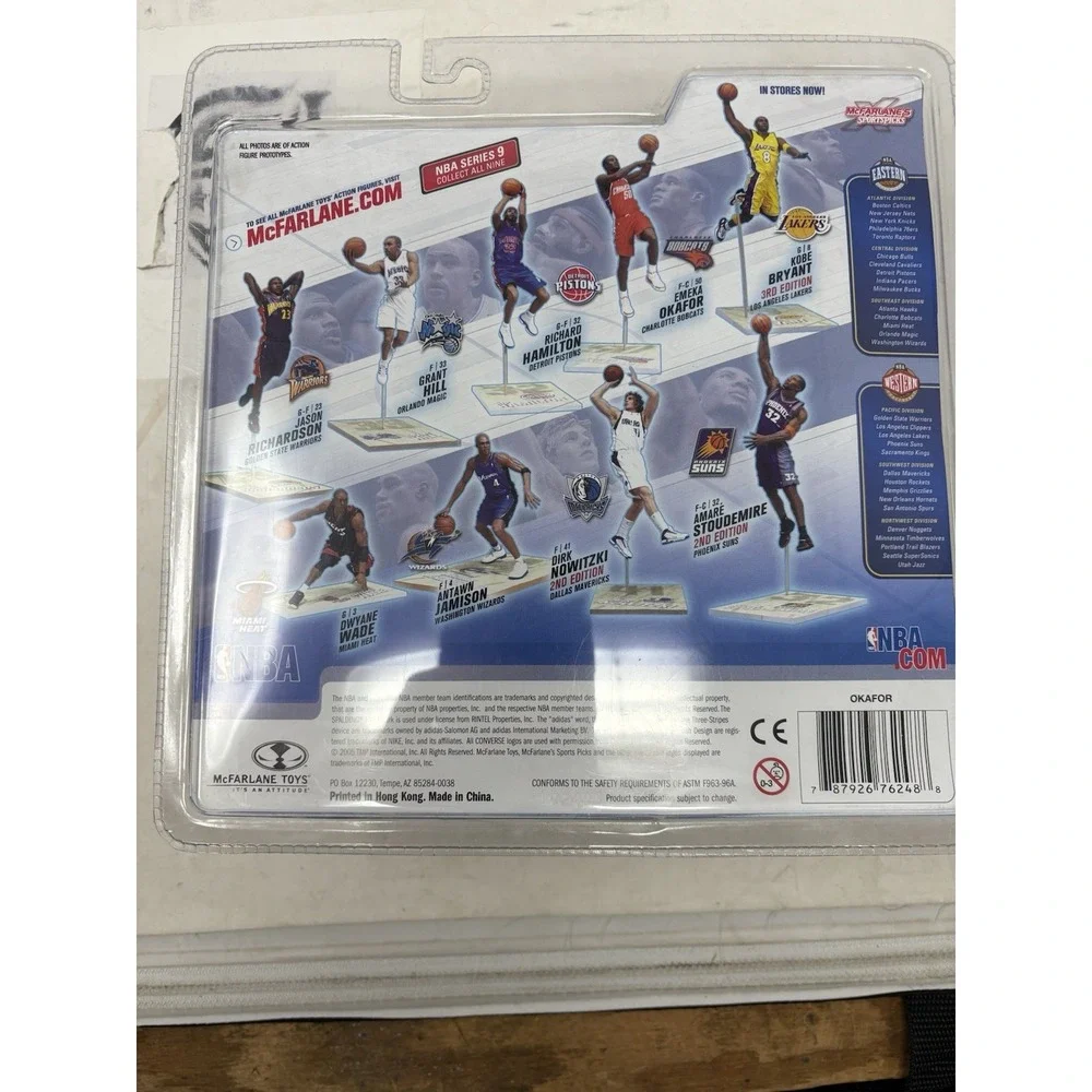 EMEKA OKAFOR McFarlane NBA Series 9 Action‎ Figure Debut! Brand New & Unopened!